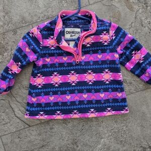 OshKosh B'gosh Kids' Patterned Fleece Pullover